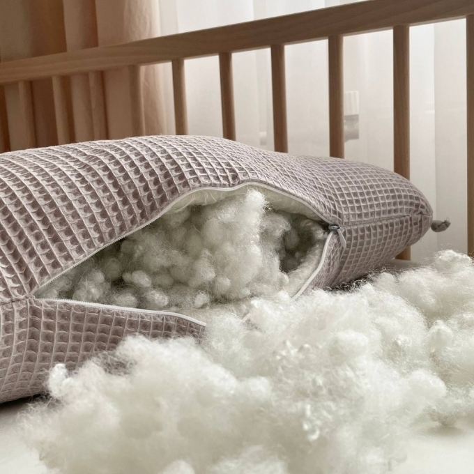 Pernuta patut bebe din tesatuta vafe Norisor gri4